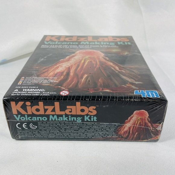 Volcano Making Kit by Kidz Labs Fun Science Product 4M NEW Factory SEALED Age 8+ - Picture 5 of 6